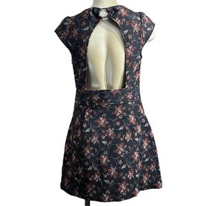 NWT Free People Size 6 Say Yes Mini Dress Keyhole
